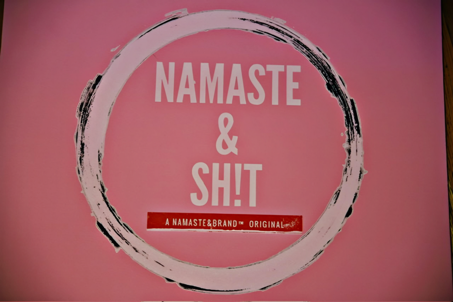 Namaste& Brand Tri-Logo Yoga Mat